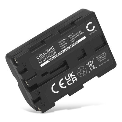 Batteri for Sony Alpha A300, A200, A350, A700, A100, A900, A500, A850, A550, A580, NP-FM500H 1400mAh fra CELLONIC