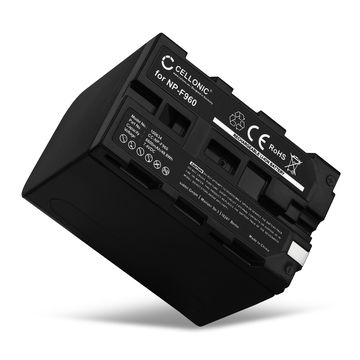 Batteri for Sony Z Cam E2 PD150 PD170 FDR-AX1 DCR VX2100 GV-D200 HDR-FX7e FX1 FX1000 NP-F970 NP-F950 Kameraer 6600mAh fra CELLONIC