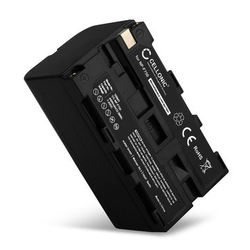 Batteri for Sony HXR-NX100, HXR-MC2500, Z Cam E2, NEX-FS700R, NEX-FS700RH, HVR-Z1, HVR-V1, NP-F330, NP-F970 Kameraer 4400mAh fra CELLONIC