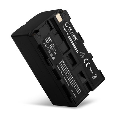 Batteri for Sony HXR-NX100, HXR-MC2500, Z Cam E2, NEX-FS700R, NEX-FS700RH, HVR-Z1, HVR-V1, NP-F330, NP-F970 Kameraer 4400mAh fra CELLONIC
