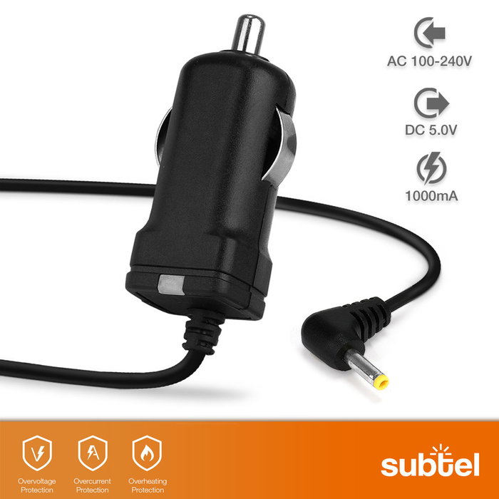 Car charger TomTom Rider Regional, cigarette lighter adapter, (0.7A /  700mA, 3.5W/5V)