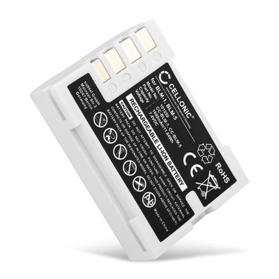 Batteri for Olympus E520 E510 E500 E5 E3 E1 E330 E300 E30 C8080 C5060 C7070 BLM1 Kameraer 1600mAh fra CELLONIC