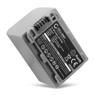 Batteri for Sony HDR HC3 DCR HC23 HC26 HC28 HC36 HC30 HC44 HC40 NP FH50 FH30 FH70 FP70 Kameraer 1360mAh fra CELLONIC