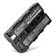 1x Batteri NP-F550 -F330 -F750 2600mAh