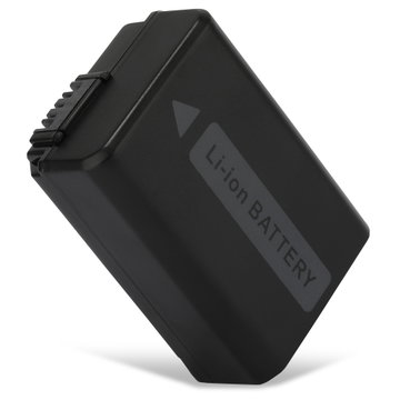 Batteri for Sony Alpha 6000 A6000 A6300 A5000 A5100 A3000, A7 II A7S II A7R II, NEX-3 NEX-5 NEX-5N NEX-6, NP-FW50 Kameraer 1030mAh fra CELLONIC