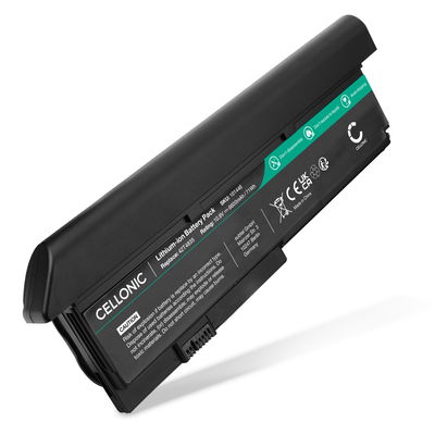 Batteri for Lenovo ThinkPad X201, X200, X201i, X200s, X201s, X200si, 42T4534, 42T4537 6600mAh 10.8V fra CELLONIC