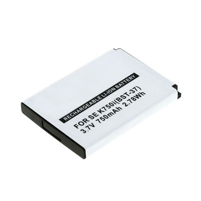 Batteri for Sony Ericsson W810i / W800i / W550i / W350i / K750i / K610i / J110i / V630i / Z520i - BST-37 (750mAh) , reservebatteri