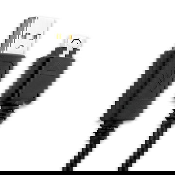 Datakabel for LG KU990 Viewty / KF600 Venus / KE770 Shine / KC550 Orsay / KC910 Renoir / KG320s - 1m USB kabel, svart