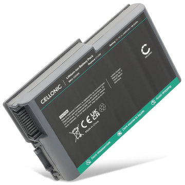 Batteri for Dell Latitude D610, D520, D600, D530, D505, D510, D500, Inspiron 510m, 500m, 600m 4400mAh 11.1V fra CELLONIC