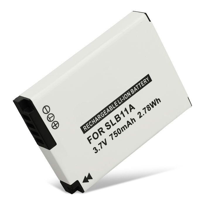 Batteri for Samsung WB100 WB5000 WB550 WB600 WB2000 EX1 PL50 PL55 PL65 L200 L100 ES60 ES55 Kameraer 750mAh fra CELLONIC