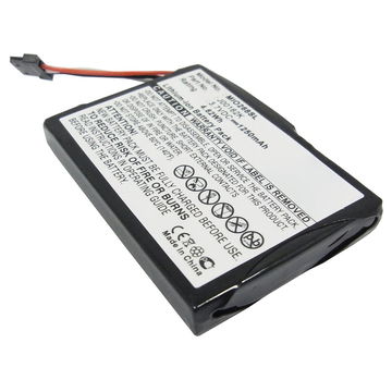 Batteri til Mitac Mio 138, Mio 268 Plus, 269 Plus, Mio C310 C510 C710, Mio Digiwalker 268 - BP-LP1230 (1250mAh) Reservebatteri