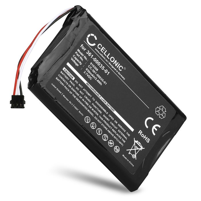 Garmin Nüvi 2595LM Batteri 3.7V 930mAh fra Cellonic
