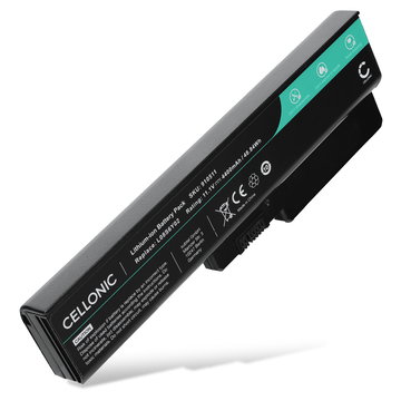 Batteri for Lenovo G550, N500, B550, G550, G555, V450, G530, V460, G450,IdeaPad Z360, Y430, 42T4585, L08S6Y02 4400mAh 11.1V fra subtel