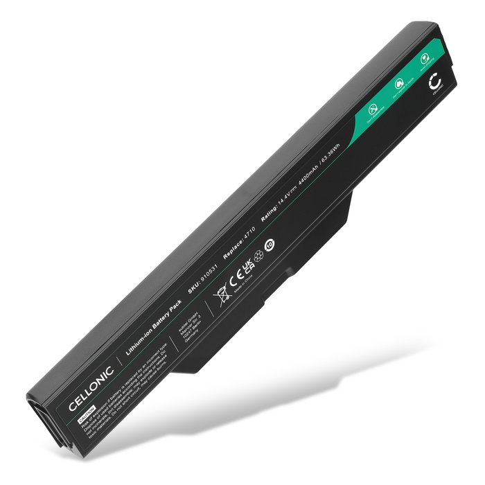 Batteri for HP ProBook 4710s, 4510s, 4720s, 4515s, HP ZZ06, ZZ08, ZZ09 4400mAh 14.4V fra CELLONIC