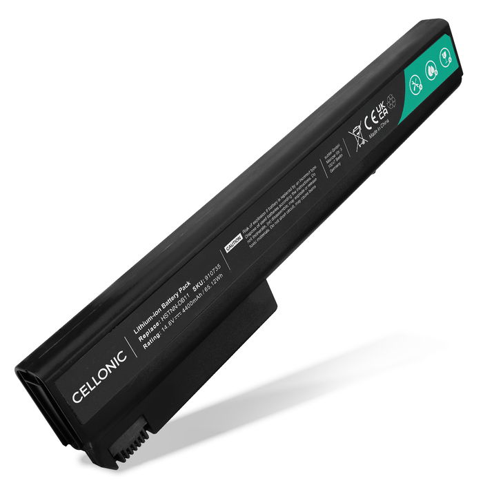 Batteri for HP Compaq nx7400, nx7300, nx9420, nc8430, 8510p, 8510w, 8710w, 8710p, PB992A 4400mAh 14.8V fra CELLONIC