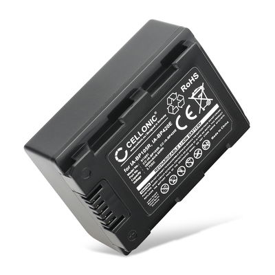 Batteri for Samsung HMX-F90 F80 F900 F800 HMX-H200 H400 H300 SMX-F40 F44 F70 F50 F54 F53 Kameraer 1800mAh fra CELLONIC