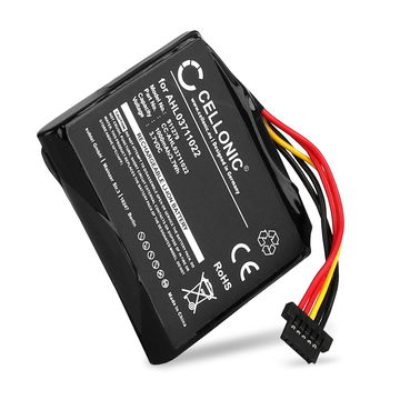 1x Batteri for TomTom GO Live 820/825 Europe, 4EH45, 4EH52, 4EH51, 4EJ41, 4EJ51, 4ER41, 4ER51, 4ER5, Go Live Top Gear, Go 1530, VF6M (1000mAh, 3.7V) fra CELLONIC
