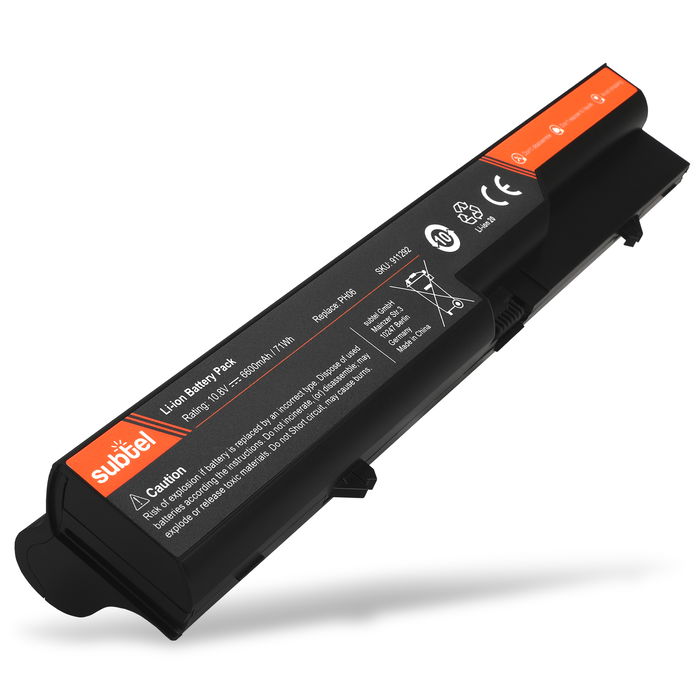 Batteri til HP ProBook 4320s 4325s 4420s 4421s 4425s 4520s 4525s HP 4320t 420 425 620 625 bærbar PC – 6600mAh / 71.28Wh