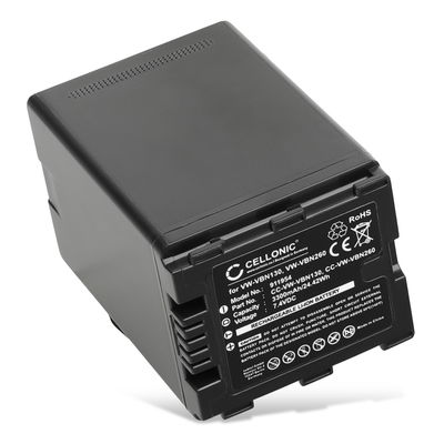 Batteri for Panasonic HCX929 TM900 SD900 SD800 SD909 HS900 VBN130 VBN260 3300mAh fra CELLONIC