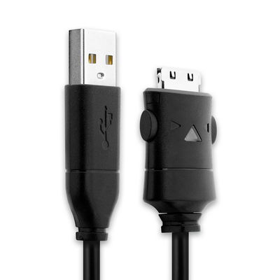 Datakabel for Samsung NV8, NV3, NV5, NV7, NV10, NV15, NV11, NV20, i7, i85, L730, L830, - 1.5m, SUC-C2 USB kabel, svart