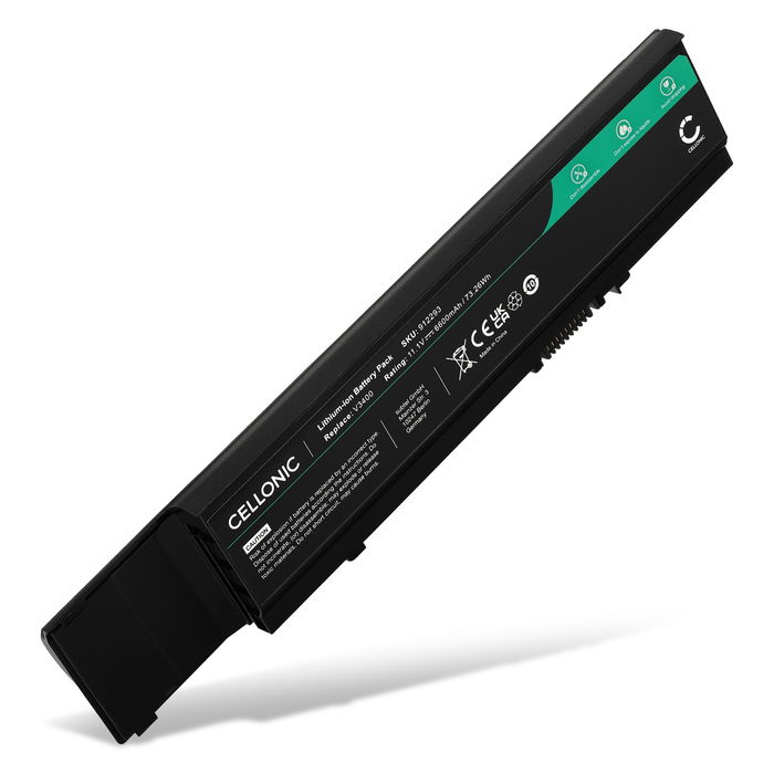 Battery for Dell Vostro 3500, Vostro 3400, Vostro 3700, 7FJ92, 04D3C, 0TXWRR 10.8V - 11.1V 6600mAh from subtel