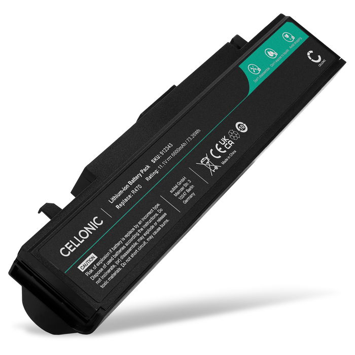 Batteri for SAMSUNG M60, P60 PRO, P50 PRO, Q70, R39, R39 PLUS, R620, R510, R40, R420, R510, R40 PLUS, X60 PLUS, AA-PB2NC6B 6600mAh 11.1V fra CELLONIC