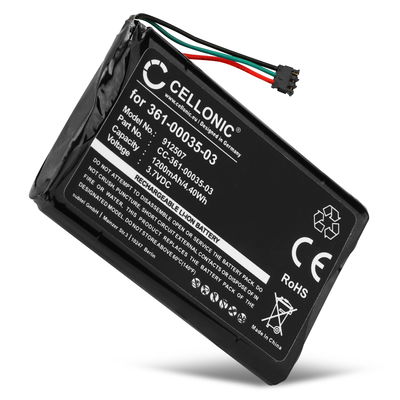 Batteri for Garmin Edge 810 Touring Nüvi 2597 2595 2595LMT 2497 2495 2495LMT 2475 2455 LM LT LMT LMT-D 1200mAh fra CELLONIC