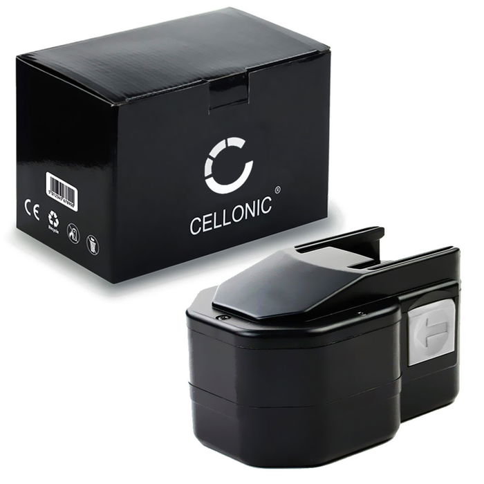 Batteri for AEG BDSE 14 T Super Torque, SB2E 14.4 T Super Torque, BSB 14 STX, BS 14 X, BBS 14 KX Raptor 14.4V  3Ah NiMH fra CELLONIC