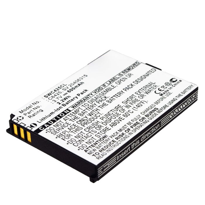 Batteri for Swissvoice eSense, eSense Color, eSense Color E, SV 20406288 - C8425,SV 20406315 (600mAh) reservebatteri