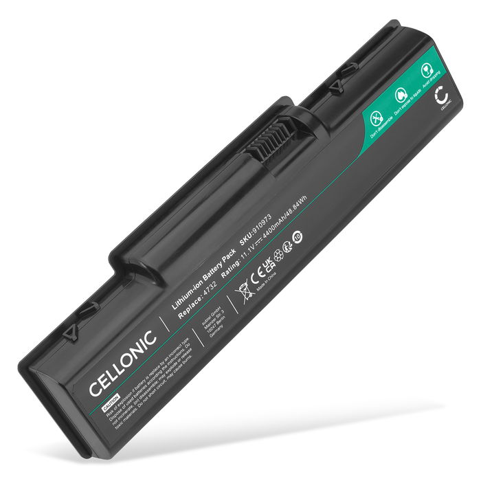 Batteri for Packard Bell EasyNote TJ65, TJ66, TJ75, TJ71, TJ76, TH36, TJ68, TH36, TJ68, TJ72 4400mAh 10.8V - 11.1V fra CELLONIC