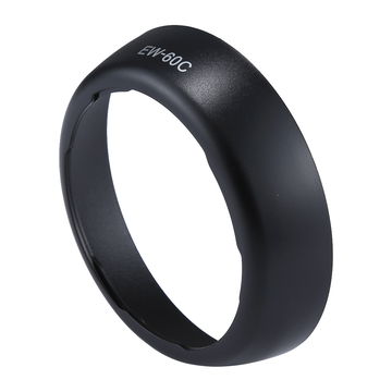 EW-60C Kamera Solblender for Canon EF-S 18-55mm 1:3.5-5.6 III, 18-55mm 1:3.5-5.6 IS II, EF 28-80mm 1:3.5-5.6 II, 28-90mm 1:4-5.6 II – Plast Bajonett Solblender fra CELLONIC