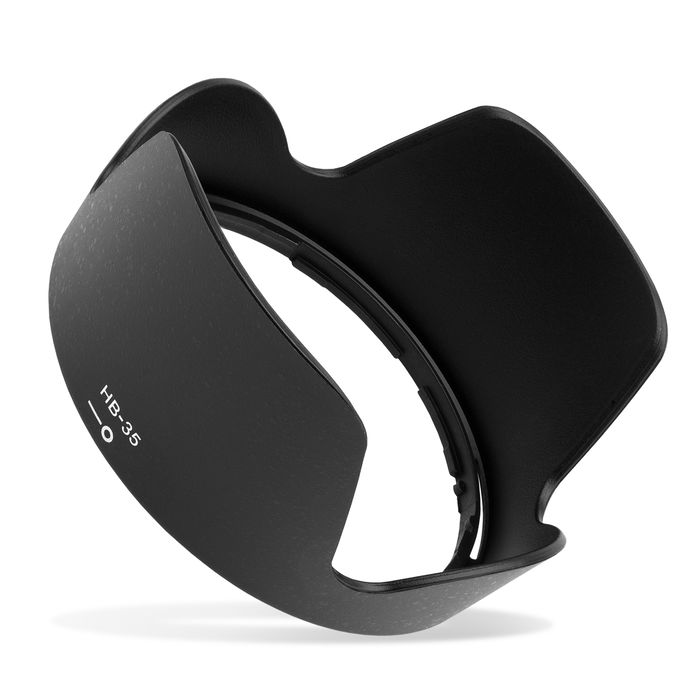 HB-35 Camera Ø 103mm Lens Hood for Nikon AF-S DX Nikkor 18-200 mm f/3.5-5.6G ED VR II, AF-S DX - Plastic Bayonet Flower / Tulip / Petal Lens Shade from CELLONIC