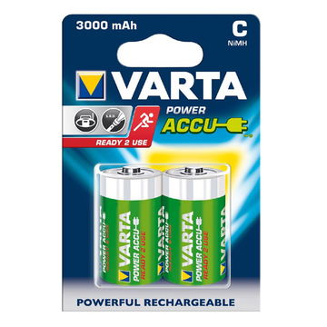 Oppladbart batterier C / Baby (LR14) Varta Power Accu Varta 56714 2x