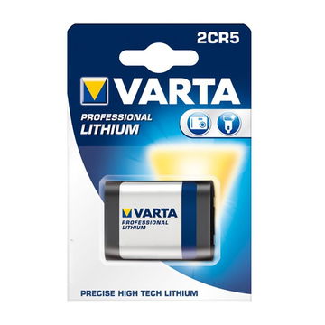 Varta 2CR5 Batteri for Kamera, Blits og Mer – x1