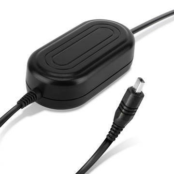 Strømforsyning for Samsung VP-MX20 -MX10 SMX-F30 -F34 VP-D371 -D361 -D351 -D20 -D101 SC-MX20 -L906 -DX103 -D353 VP-DC171 -DC161 VP-DX100 AC-adapter AA-E6A AA-E7 AA-E8 AA-E9 DC-kobling – Dummy-batteri – Batterieliminator fra subtel