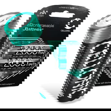 Batteri for Traveler Happysmile Tevion Maginon DC-6600 DC-6800 Tevion DC-14 DC-148 Traveler D1 DC-14 Kameraer 2x 2600mAh AA fra subtel