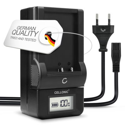 VW-VBT190 -VBT380 -VBK180 Batterilader for Panasonic HC-V777 V800 V770 V760 V750 V380 V270 V180 V10 HC-VXF990 HC-VX980 Kamerabatterier fra CELLONIC