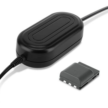 Strømforsyning for Canon EOS 400D 350D, PowerShot S30 S45 S50 S70, EOS Digital Rebel (CA-PS700 + DR-700 / DR-DC700) AC-adapter ACK700 DC-kobling – Dummy-batteri – Batterieliminator fra subtel