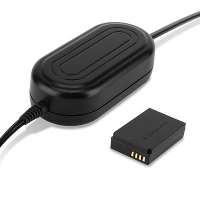 Strømforsyning for Canon EOS M EOS M10 EOS M100 EOS M50 Mark II (CA-PS700 + DR-E12) AC-adapter ACK-E12 DC-kobling – Dummy-batteri – Batterieliminator fra subtel