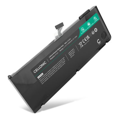 Batteri for Apple MacBook Pro 15 - A1286 (Mid 2009 / Mid 2010), A1321, EMC 2324, EMC 2353 5200mAh 11.1V fra CELLONIC