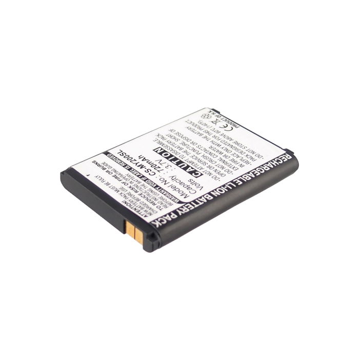 Batteri for Sagem my300X, my401X, my301X, my302X, my200X, my202X, my400X, my400V, my401V 720mAh fra subtel