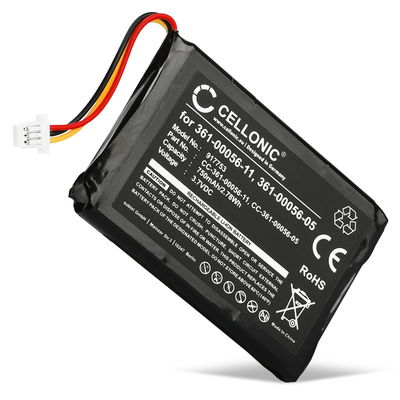 Batteri for Garmin Camper 770 LMT-D, Nüvi 42, 40, 52, 55, 56, 66, 68, 2689 (LM, LT, LMT) 750mAh fra CELLONIC