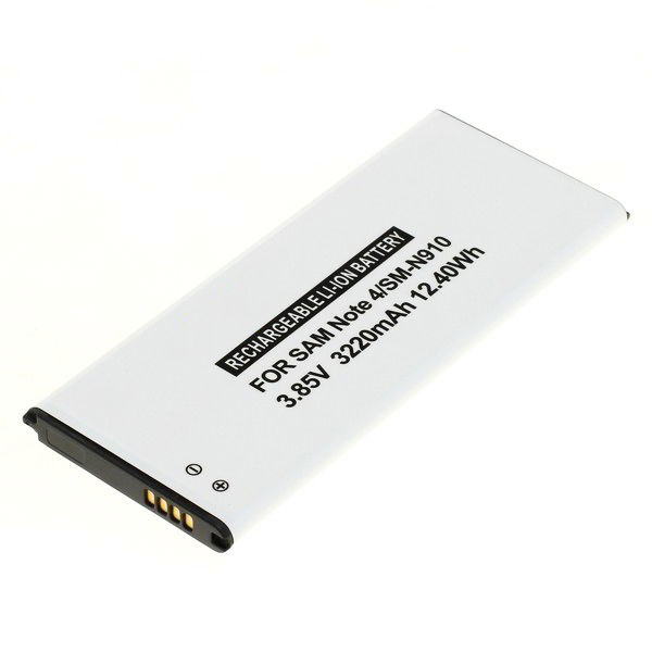 Batteri for Samsung Galaxy Note 4 SM-N910 / SM-N910F, EB-BN910BBE, EB-BN910BBK 3220mAh fra CELLONIC