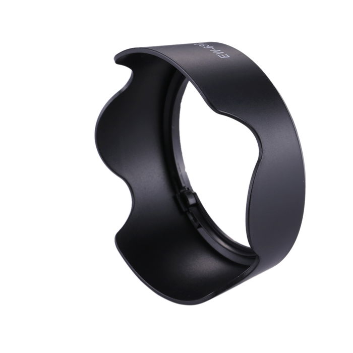 EW-63C Kamera Solblender for Canon EF-S 18-55mm f/3.5-5.6 IS STM, EF-S 18-55mm 1:4-5.6 IS STM – Plast Bajonett Solblender fra CELLONIC