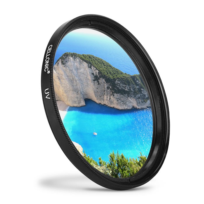 UV Filter for Leica APO-Summicron-M 1:2/90mm Elmarit-M 1:2.8/21mm Elmarit-M 1:2.8/24mm (Ø 55mm) Beskyttelse Filter