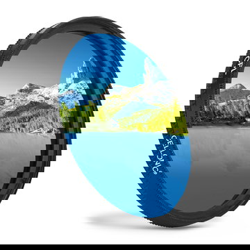 CELLONIC 43mm Polarising Filter for Ø 43mm Super Thin Screw In Circular Linear Polariser Polarised Camera Lens CPL Filter