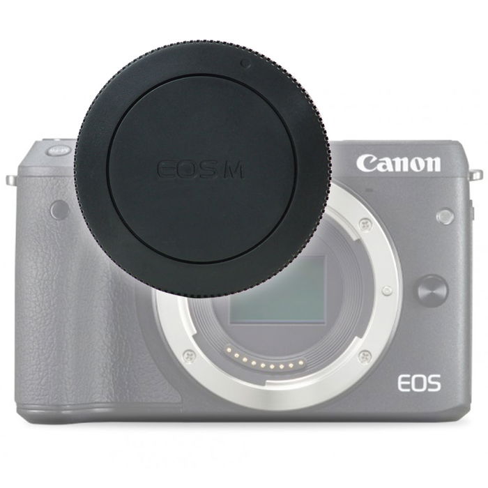 Kamera Hus Deksel for Canon EF-M Mount (Canon EOS M, EOS M3, EOS M5, EOS M6, EOS M10 - RF-4), Bajonett Beskyttende Deksel, Cover, Cap Canon EF-M Mount
