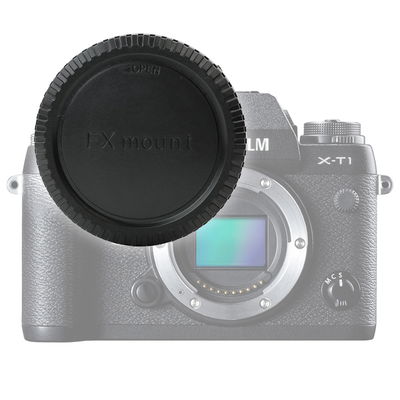 Kamera Hus Deksel for Fuji X-A1 X-A2 X-E1 X-E2 X-E2S X-M1 X-Pro1 X-Pro2 X-T1 X-T10 X-T2 X-T20 (BCP-001), Bajonett Beskyttende Deksel, Cover, Cap Fuji X Mount