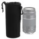 1x Camera Lens Pouch 20 cm x 10 cm – Black