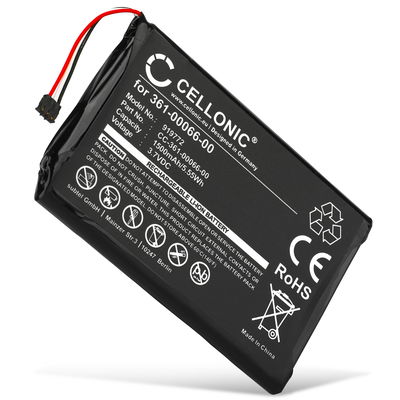 Batteri til Garmin Camper 760, Nüvi 2689, Nüvi 2757, Nüvi 2797, Dezl 760, Nüvi - 361-00066-00 361-00066-10 (1500mAh) Reservebatteri